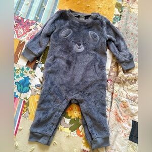 Carter's Soft Blue Bear Onesie